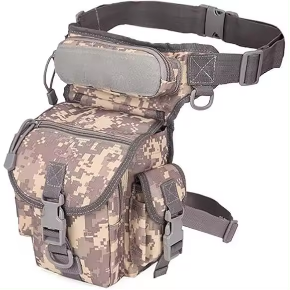 Riñonera multiusos para senderismo, táctica, Militar, para correr, acampar, motociclismo, ciclismo, Bolso de hombro - 1