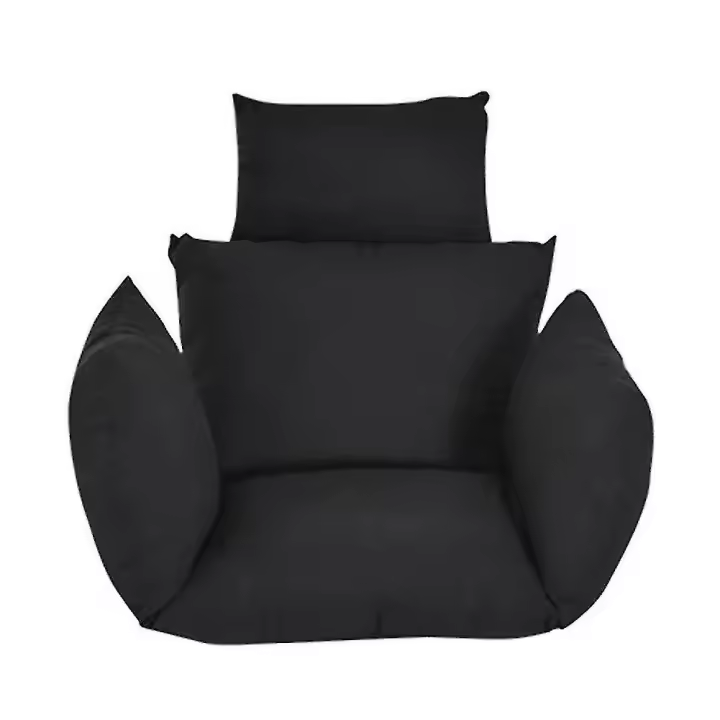 Household Solid Color Swing Egg Chair Cushion Mat Outdoor Patio Hanging Seat Pad - 1