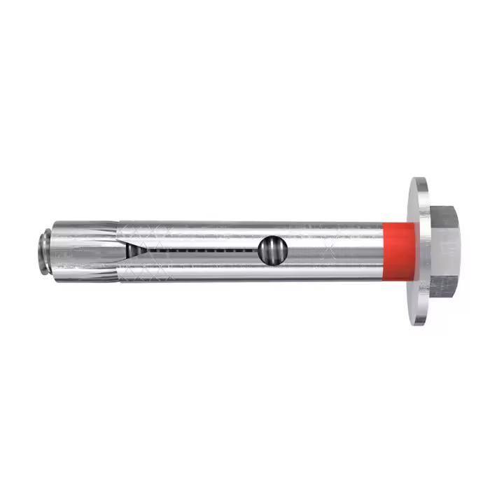 Tacos Fischer FSL 16 T 45656 M12 x 80 mm Acero Hexagonal (25 Unidades) - 1