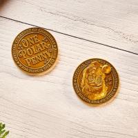 Moneda Pequeña De Zinc Aleación Adorno Navideño De Clausura Polar Arpia De Moneda No Moneda De Cambio Decoración De Navidad - details 3