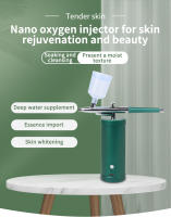 Pistola De Pulverización De Uñas Con Aire Acompañante Máquina De Inyección De Oxígeno Compresor De Agua Pulverizador De Niebla Nano Para Maquillaje Y Facial - details 0
