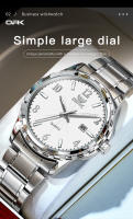 Reloj De Hombre OPK 6031 Resistente Al Agua Digital Con Espejo Luz Estelar Acero Inoxidable Movimiento De Cuarzo Automático - details 3