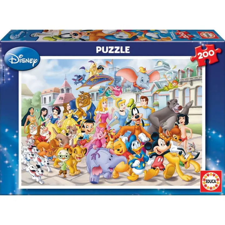 Educa Puzzle de 200 piezas  cabalgata Disney Educa 13289 - 1