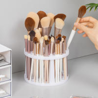Organizador De Maquillaje Multifuncional Para Lápices De Cejas Y Pinceles De Maquillaje Almacenamiento Grande Para Utensilios De Rostro Material Plástico - details 2