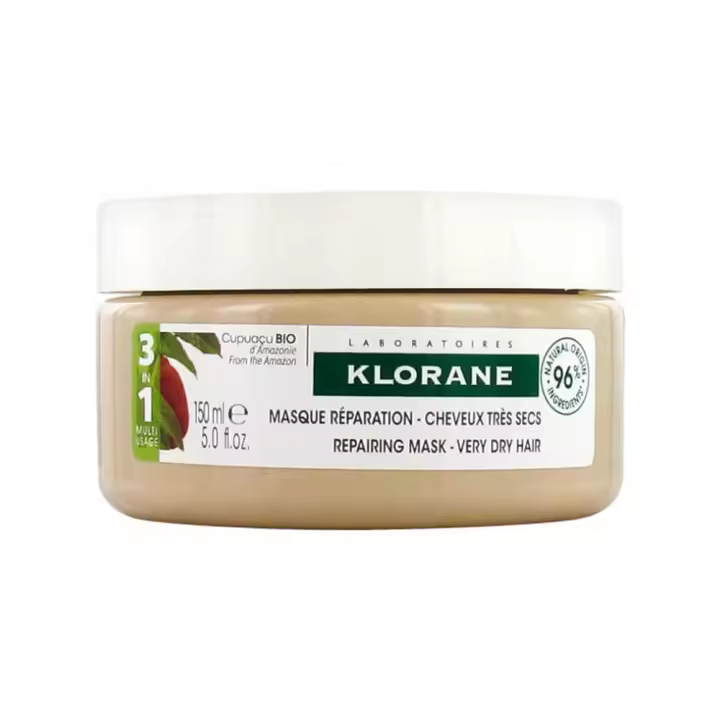 Klorane Fleur De Cupuaçu Mascarilla Nutri-Reparadora De Manteca 150 ml - 1