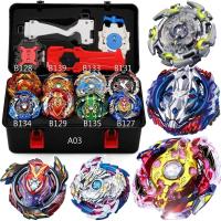 Nuevo Takara Tomy Beyblade Burst Metal Fusion Juego De Lanzador De Metal Y Grips Paquete De Juguetes Para Combate - details 0