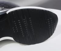 Botas De Nieve Calientes Para Mujer Con Plataforma Botines De Tobillo Cerradura De Cremallera Botas Internamente Aumentadas En Negro Y Gris - details 7