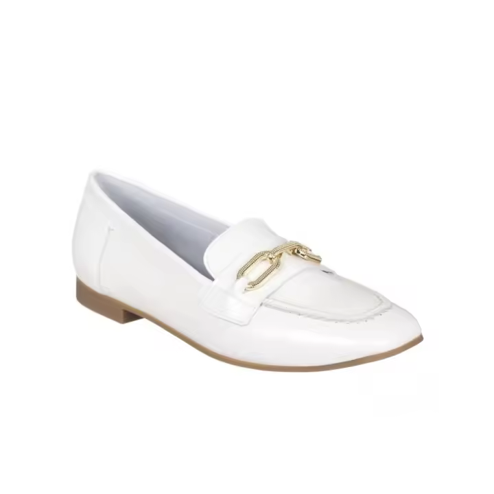 Mocasines Pitillos 10474 Mujer Blanco - 1