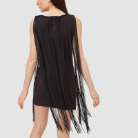 Vestido AMÉ con Flecos y Sin Mangas - Elegante y Cómodo - details 3