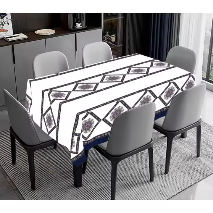 Mantel de tela impermeable, antimanchas y lavable - Ideal para proteger tu mesa - 1