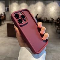 Funda De Teléfono De Silicona Mate Para iPhone 16 15 14 13 12 11 pro Max XS Max X XR 7 8 plus SE 2 Resistente a Golpes Y Choques Cubierta Completa Antisuciedad Anti-Resbaladizo - details 6
