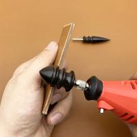 Máquina De Pulido Eléctrico Para Cuero Herramienta De Grabado De Cabeza De Sándalo Para DIY Pulidora De Cuero Borde De Cuero - details 0
