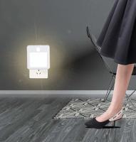 Lámpara Nocturna Con Sensor De Movimiento LED EU Enchufe Luz Infantil Para Mesa De Noche En La Habitación Sin Baterías Incluidas - details 11
