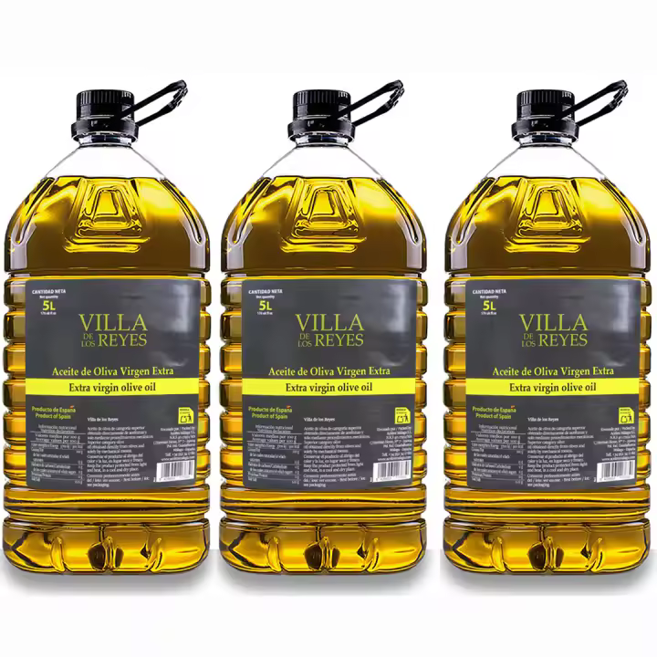 Aceite De Oliva Virgen Extra VILLA DE LOS REYES 15Litros Garantizado Recién Enlatado 100% Fresco - 1