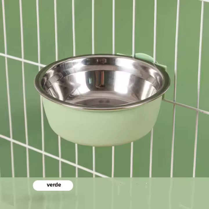 Dispensador De Alimentos Para Mascotas Perro Gato Conejo Autoabastecimiento Botella De Agua Colgante Para Animales - 1