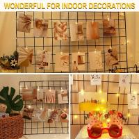 Cadena De Luces De Cobre Con Clip USB Para Decoración De Fiestas Y Navidad Estrella Luz Atmosfera Para Habitación Y Pared - details 0