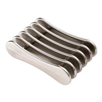 Soporte Para Pinceles De Arte De Uñas 5 Compartimentos Exhibidor De Pintura Para Uñas Soporte Para Rotuladores De Manicura Herramientas De Gel UV - details 6