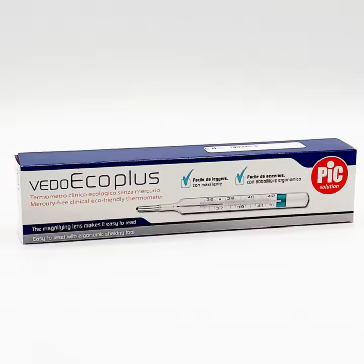 Pic Solution VedoEcoPlus Termómetro Clínico Sin Mercurio - 1