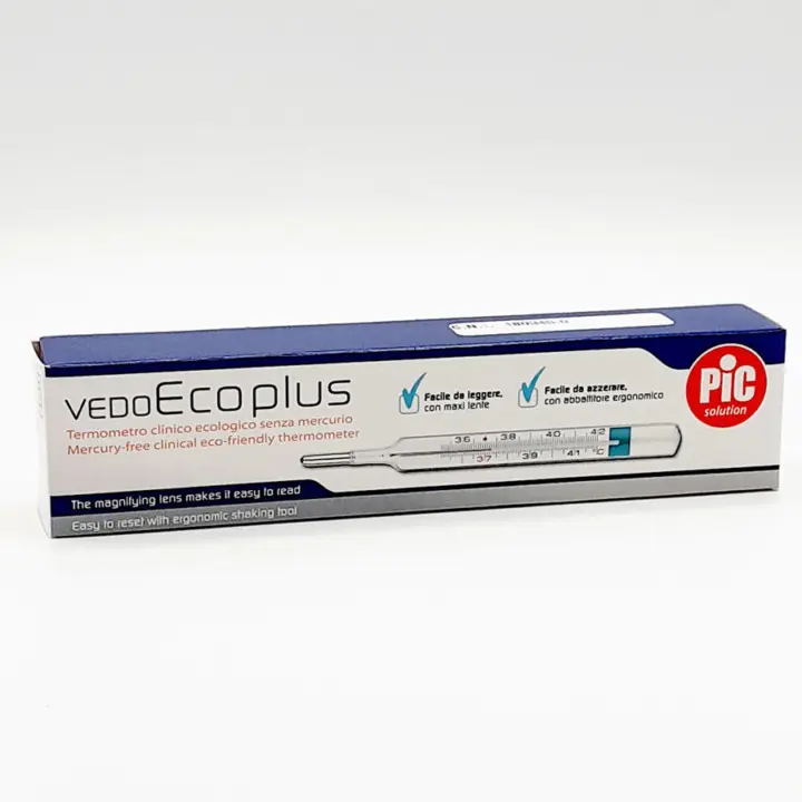 Pic Solution VedoEcoPlus Termómetro Clínico Sin Mercurio - 1