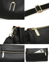 Bolso De Hombro Para Mujer 100% Cuero Genuino 2024 Lujo Bolso Cruzado De Cuero Vaca Moda Bolsa Mensajera Para Teléfono - details 2