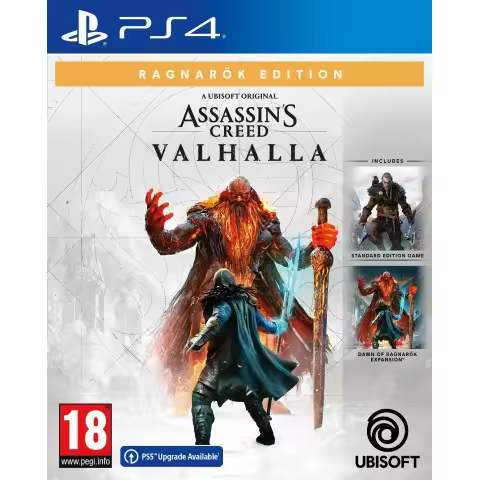 Assassin’s Creed Valhalla: Ragnarök Double Pack Juego para Consola Sony PlayStation 4, PS4 - 1