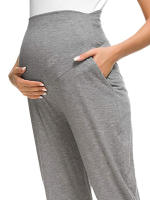 Pantalones De Yoga Para Mujer Embarazada Deporte Transversal Popular En Europa Y América Material Poliéster Origien China - details 5