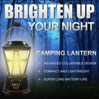 Lampara de Camping 1000 Lumenes,con Pila o Recargable por USB, Regulable, Farol de Camping Luz Blanca o con Efecto de Hoguera, IP65 Impermeable Accesorios de Camping Portatil Para La Tienda Senderismo Pesca Emergencia - details 1
