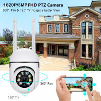 Cámara IP De Seguridad 1620P Wireless 5G Wifi Exterior Con Rastreo Automático Nocturno Audio Inteligente Para Hogar Monitor De Bebé - details 6
