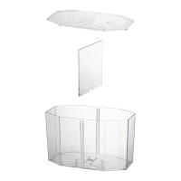 Acuario De Acrílico Para Peces Guppy Y Betta Jaula De Cría Y Aislamiento Transparente Tanque De Acuario De 1.5L - details 2