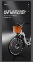 Bicicleta Eléctrica DYU C6, 350W, Velocidad Máxima de 25km/h, Batería de 36V 12.5Ah, Rango Máximo de 70km, Frenos Delanteros y Traseros con Bocina, Crucero Automático, Carga Máxima de 120kg, Shimano de 6 velocidades, Batería Extraíble - details 15