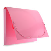Caja rígida de Archivo de 2.5 cm con Cierre de Gomas Elásticas Redondas extra Anchas a Juego con Cubiertas Rígidas y Solapas muy Resistentes en 12 Colores Colorline. 100% Reciclable by Office Box. - details 6