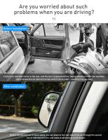 Espejo Retrovisor Universal Para Coche Amplio Visión Segunda Fila De Asientos Espejo Retrovisor Para Blinds Spot Accesorios De Coche Material ABS+Glass - details 1