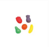 VIDAL Frutitas Jelly bolsa de 1Kg aprox 435 uds Compuesto por diferentes sabores y formas a frutas naturales sabor a Pera, piña, plátano, naranja y fresa tamaño mini sin gluten  sin grasa sabor original Vidal garantizado - details 1