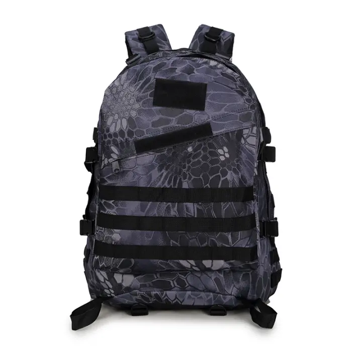 Mochila táctica de camuflaje para exteriores, de gran capacidad, para montañismo, - 1