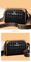 Bolso De Hombro Para Mujer De Lujo De Diseñador Famoso Bolso Bandolera De Tendencia Cuadriculada Bolsas De Moda De Calidad Superior - details 1