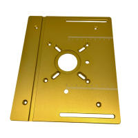 Placa De Inserto De Router En Aluminio Para Trabajar Madera Herramienta Auxiliar De Grabado Y Ensamblaje Para Mesas De Trabajo - details 2