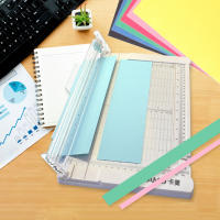 Cortadora De Papel Mini Guillotina 6 Pulgadas (152mm) Con Cabezal De Seguridad Y Regla Lateral Máquina De Cortar Para Escritorio Aibecy - details 4