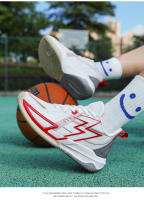 Zapatillas De Baloncesto Para Hombres Transpirables Antideslizantes Absorbentes De Impacto Ligeros Con Suela Suave Y Luz Deportivas Para Estudiantes - details 16