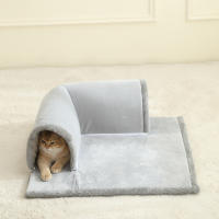 Cama Para Gato Con Túnel Multifuncional Para Gatos De Interior Con Bolas Colgantes Cama De Actividades Para Gatos Material De Algodón 100% - details 5