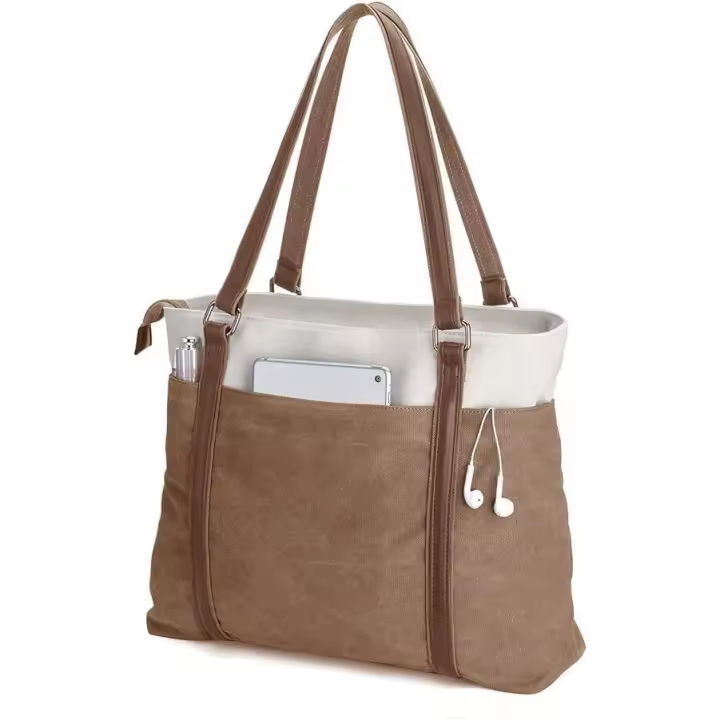 SSITO Bolso de Mano PARA LA Mujer, Bolso de Mano with Empalme para el trabajo - 1