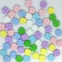 20pcs Cuentas De Acrílico Transparentes De Four-Leaf Clover Verde Con Agujero Recto Para Cadena De Teléfono Collar Pulsera 13mm - details 8