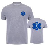 Camiseta EMT De Emergencia Ambulancia Para Hombres Y Mujeres Moda Verano Streetwear Cuello Redondo Manga Corta Casual Sport - details 11