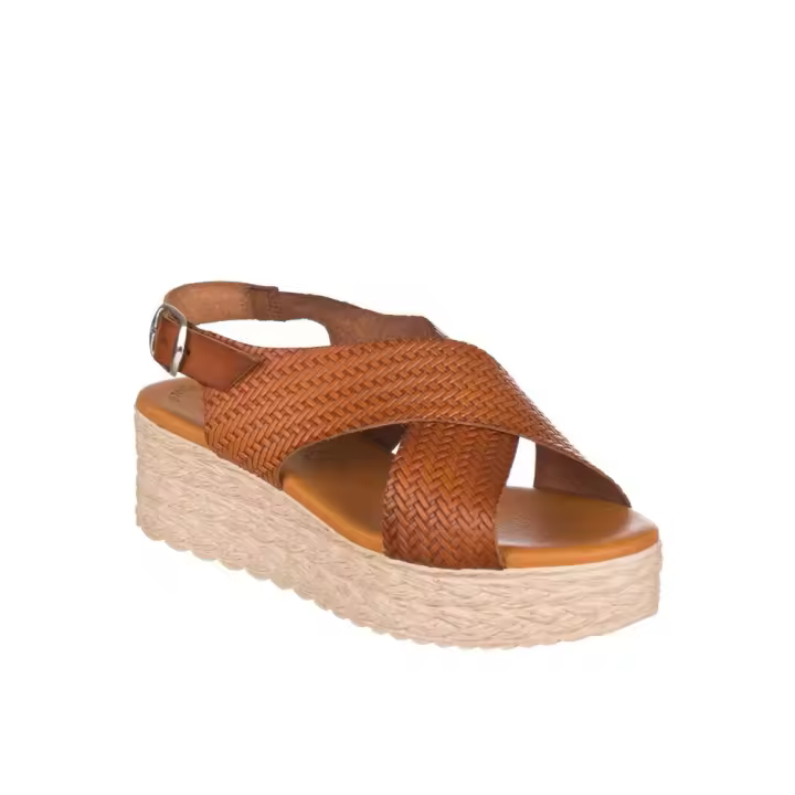 Sandalias planas ZAPP 714 Mujer Marrón - 1