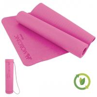 Mobiclinic Esterilla de Yoga Incluye Correa de Transporte 6mm grosor Marca Española Antideslizante Impermeable Ecológica Fitness Deporte 181x61x0.6 cm Lavable Flexible TPE Morado - details 1