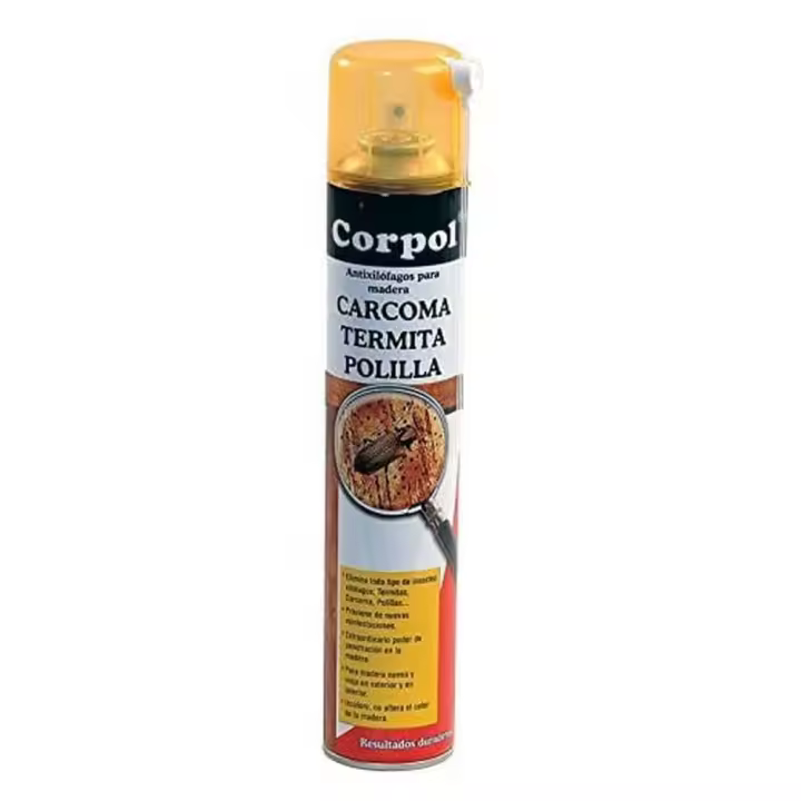 Corpol insecticida en spray contra carcoma, polilla y termitas de Quimunsa - 1