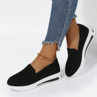 Zapatos de mujer de talla Grande, Nuevos, de Primavera y Verano, Planos, informales, de Malla transpirable, Con Suela Gruesa, Deportivos e informales. - details 14