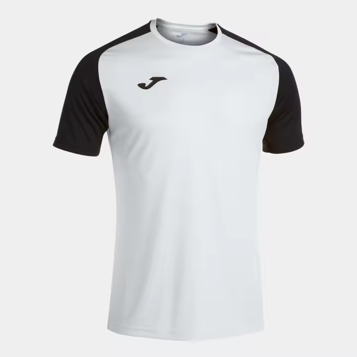 JOMA CAMISETA MANGA CORTA ACADEMY IV BLANCO NEGRO Talla 8XS - 7XS Niño Junior - 1