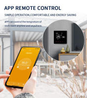 Termostato Inteligente WiFi Tuya Para Calefacción Eléctrica Y Agua/Gas Con Control Remoto Compatible Con Alice Alexa Google Home - details 2