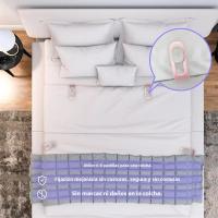 Clips Para Sábanas Y Edredones Antideslizantes 4-20pcs Clip Para Cama Anti-run Fastener Para Edredón Y Sábanas Pegs Para Ropa De Dormir Color Rosa Verde Morado - details 7