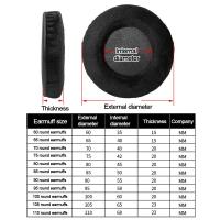 Accesorios Universales Para Auriculares Almohadillas De Cabeza De Velours Cubierta De Almohadillas Para Auriculares Funda De Almohadillas De Oreja De Flanelina - details 1